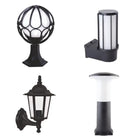 Luminárias de jardim