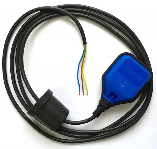 Interruptor de nível flutuante para água limpa (enchimento, drenagem), NO+NC, PVC