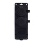 Black rubber double surface mount hermetic socket 250V, 16A, IP44, SCHUKO 2P+Z, 2KMP-F, Bylion