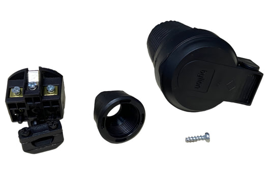 Tomada de borracha com aba, IP54 16A 250V com ligação à terra padrão francesa (Pin), Bylion