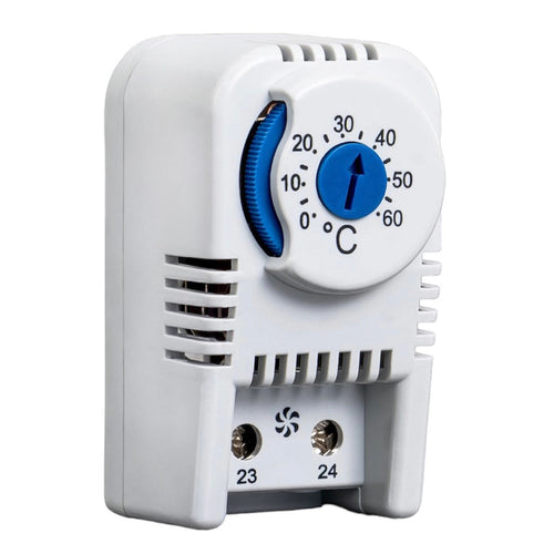 Bimetallic switching thermostat NA, regulation range 0-60°C, PTVT