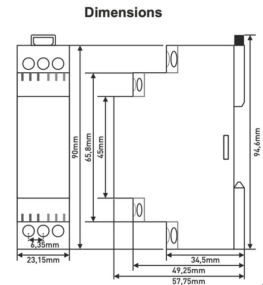 Star-delta automatic switch / Star-delta timed relay