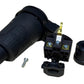 Tomada hermética de borracha preta IP54 com aba 2P+Z 16A 250V SCHUKO RDP-F Bylion