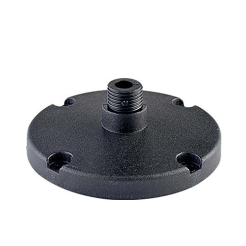 Metal mounting base for ø70 signaling posts
